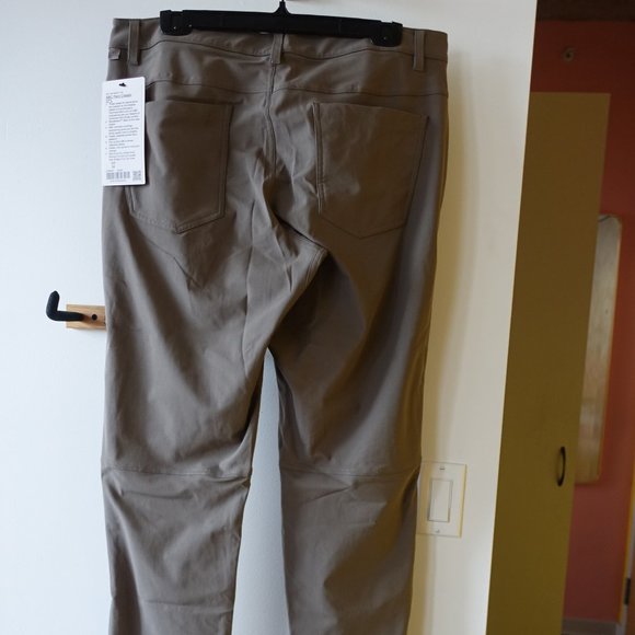 Lululemon Warpstreme ABC Pant Classic 37"L inseam Tall Size 34 Nomd - Picture 7 of 12